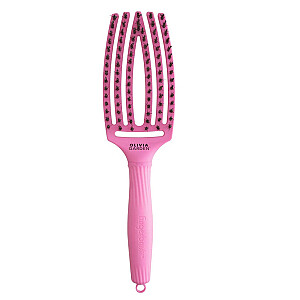 OLIVIA GARDEN Finger Brush szczotka do włosów Combo Medium Bubble Pink