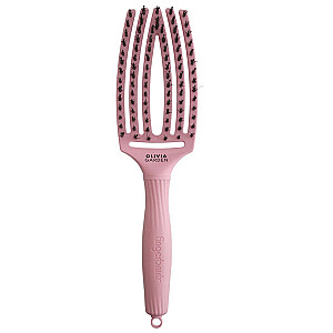 OLIVIA GARDEN Finger Brush szczotka do włosów Combo Medium Soft Pink