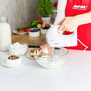Ручной миксер MPM MMR-25 белый