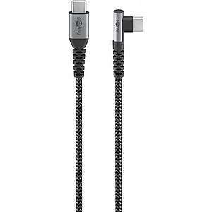 „Goobay“ USB-C – USB-C laidas 0,5 m, pilkas