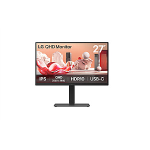 LG 27BA75QB-B 27" IPS/2560x1440/16:9/280cd/HDMI, DisplayPort, Headphone Out