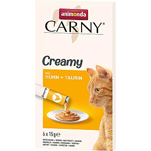 ANIMONDA Carny vištienos ir taurino skanėstas katėms - 6 x 15 g