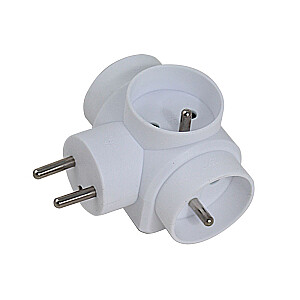Esperanza ELK302W elektros skirstytuvas, 3 lizdai, baltas