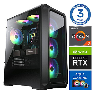 INTOP AQUA Ryzen 7 7700X 64GB DDR5 500SSD M.2 NVME RTX5060Ti 16GB no-OS