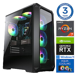 INTOP AQUA Ryzen 7 7700X 64GB DDR5 2TB SSD M.2 NVME RTX5060Ti 16GB WIN11Pro
