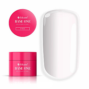 SILCARE Base One Buldier Gel żel budujący do paznokci Pink 50g