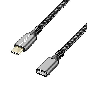 Kabel USB3.2 gen1 TypeC do USB-C/F, PD, 2m 