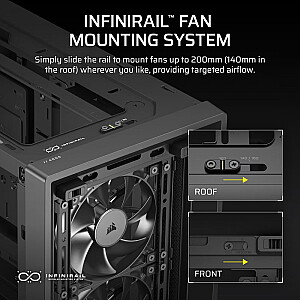 Obudowa FRAME 4000D RS Black Mid Tower ATX 