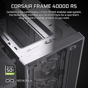 Корпус FRAME 4000D RS White Mid Tower ATX 