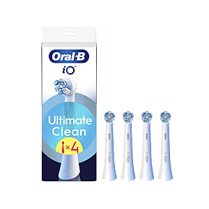 Oral-B Replaceable toothbrush heads | iO UltimateClean | Heads | For adults | Number of brush heads included 4 | White