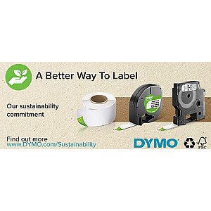 DYMO D1 Standard – juodai baltame fone – 9 mm