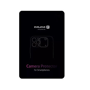 Evelatus Apple iPhone 14 Pro / 14 Pro Max Camera Lens Protector Armor Graphite
