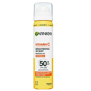 GARNIER Vitamin C Brightening UV Mist mgiełka do twarzy chroniąca przed czynnikami zewnętrznymi w sprayu 75ml