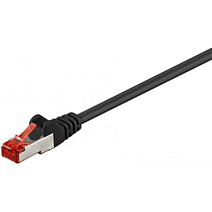 „Goobay“ jungiamasis laidas, CAT6, S/FTP, 10 m, juodas (95488)