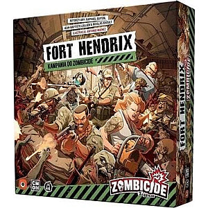 „Portal Games Zombicide 2nd Edition“: „Fort Hendrix“ plėtinys