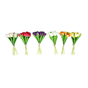 Žemas vazonas PALM-3, D24xH16cm, rudas