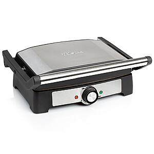Tristar kontaktinis grilis | PD-8916 | Stalas | 1500 W | Nerūdijančio plieno / juoda