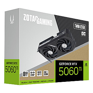 „Zotac GAMING GeForce RTX 5060 Ti Twin Edge OC“ NVIDIA 8 GB GDDR7