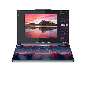 Lenovo Yoga Book 9 14IAH10 Ultra 7 255H 2x 14&quot; 2.8K WQXGA+ OLED 750 нит глянцевый антиотпечатковый 120 Гц 32 ГБ LPDDR5x-8400 SSD 1 ТБ Arc 140T W11Pro Tidal Teal