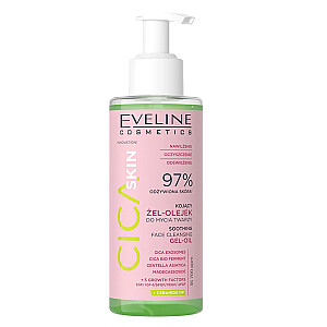 EVELINE Cica Skin kojący żel-olejek do mycia twarzy 145ml