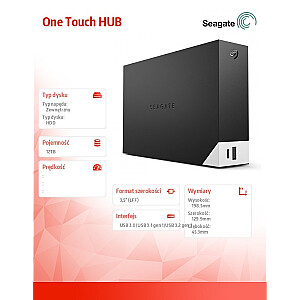 Dysk One Touch HUB 12TB STLC12000402