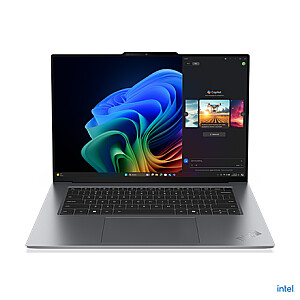 „Lenovo ThinkPad X9-15 G1“ | Pilkas | 15,3 colio | OLED | Jutiklinis ekranas | 2,8 tūkst. raiška | 2880 x 1800 pikselių | Atspindinti | „Intel Core Ultra 7“ | 258 V | 32 GB | Lituotas LPDDR5x | SSD disko talpa 1000 GB | „Intel Arc Graphics“ | „Windows 11 Pro“ | 802.11be 