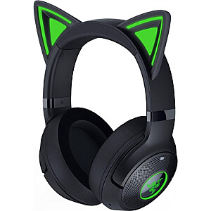 „Razer“ ausinės | „Kraken Kitty V2 BT“ | „Bluetooth“ | Už ausų | Mikrofonas | Triukšmo slopinimas | Belaidės | Juodos