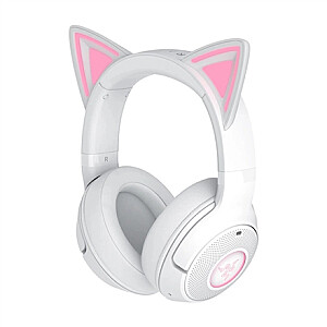 „Razer“ ausinės | „Kraken Kitty V2 BT“ | „Bluetooth“ | Už ausų | Mikrofonas | Triukšmo slopinimas | Belaidės | Baltos