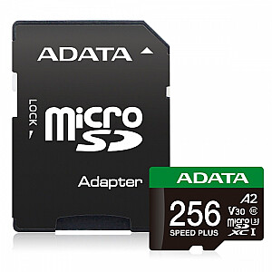 Karta microSD Speed Plus 256GB UHS1 U3 V30 A2 180/160 MB/s