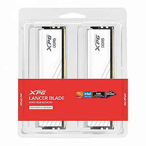 Pamięć XPG Lancer Blade DDR5 6000 32GB (2x16) CL36 RGB biała