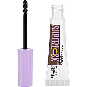 MAYBELLINE Super Lock Brow Glue гель для укладки бровей темно-коричневый 7 мл