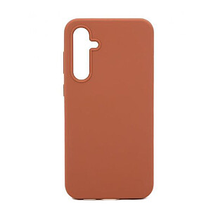 Evelatus Samsung Galaxy S24 Premium Soft Touch Silicone Case Brown