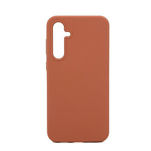 Evelatus Samsung Galaxy S24 Ultra Premium Soft Touch Silicone Case Brown