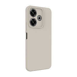 Connect Xiaomi Redmi Note 13 4G Premium Quality Soft Touch Silicone Case Silver