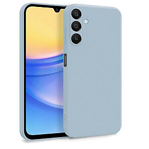 Evelatus Samsung Galaxy A15 Premium Soft Touch силиконовый чехол серый синий