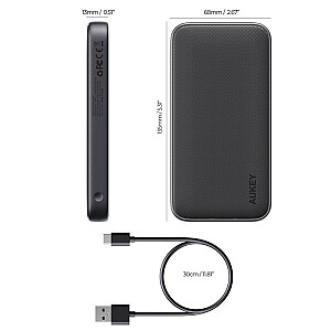 Aukey 10 000 mAh USB-C 15W PB-Y46