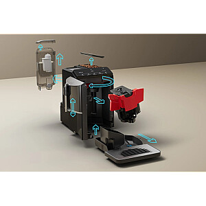 Кофемашина Siemens EQ.300 TF301E19 Полностью автоматическая эспрессо-машина 1,4 л