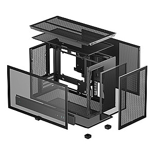 DeepCool CH260 mikro bokštas, juodas