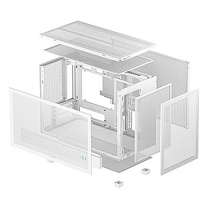DeepCool CH260 mikrobokštas, baltas