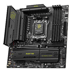 Pagrindinė plokštė MSI MAG B850M MORTAR WIFI AMD B850 Lizdas AM5 micro ATX