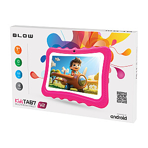 Planšetė KidsTAB7 V2 BLOW 4/32GB rožinis dėklas 2MP