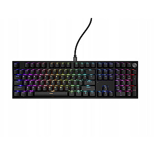 „Genesis Thor 404 Outemu Peach“ tyli klaviatūra (NKG-2298)