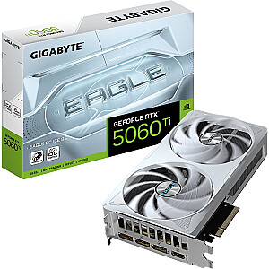 „Gigabyte GeForce RTX 5060 Ti Eagle OC ICE“ 8 GB GDDR7 vaizdo plokštė (GV-N506TEAGLEOC ICE-8GD)
