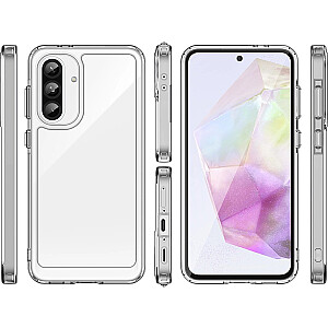 „Samsung Galaxy A56“ kosmoso dėklas, skaidrus