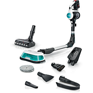 Bosch BCS71HYG4 belaidis dulkių siurblys 2 viename, siurbia ir plauna grindis „Unlimited 7 ProHygienic Aqua White“
