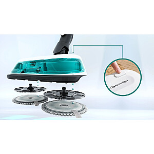 Bosch BCS71HYG4 belaidis dulkių siurblys 2 viename, siurbia ir plauna grindis „Unlimited 7 ProHygienic Aqua White“