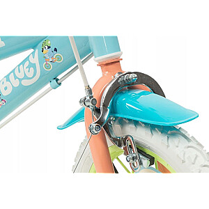 Rower dziecięcy TOIMSA Bluey 12"  Błękitno-limonkowy