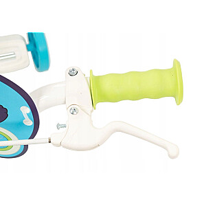 Rower dziecięcy TOIMSA Bluey 12"  Błękitno-limonkowy