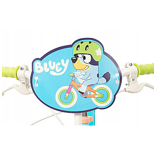 Rower dziecięcy TOIMSA Bluey 12"  Błękitno-limonkowy