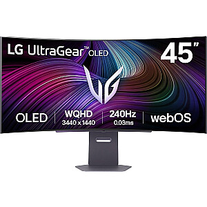 LG UltraGear 45GX90SA-B - 45" | OLED 800R | UWQHD | 0.03ms | 240Hz | WebOS
